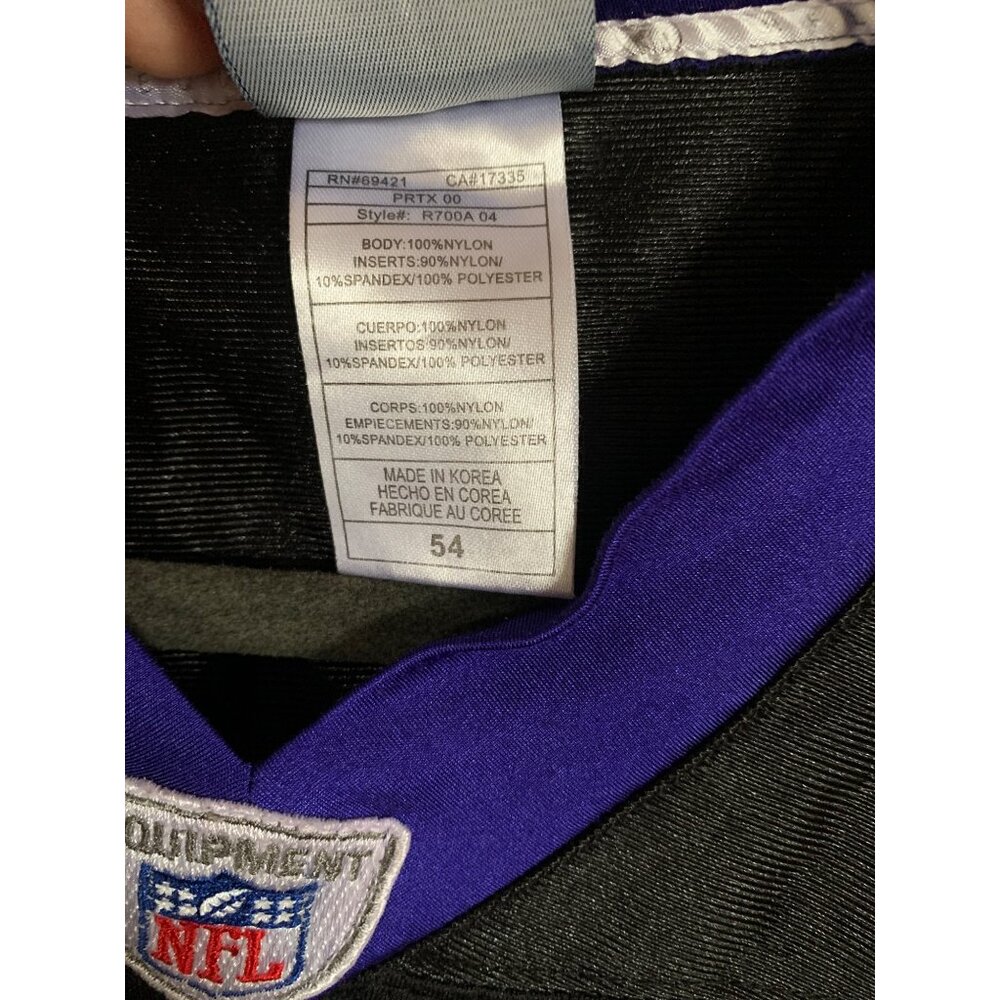 Reebok Baltimore Ravens Michael Oher #74 Black NFL Jersey Size XLarge 54 - Picture 4 of 9